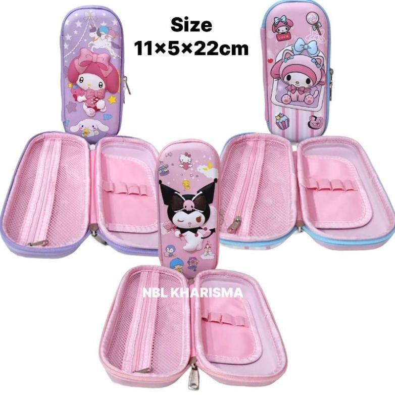 

Mega Sale Tempat Pensil 3D Kotak Pensil / Kotak Pensil Anak Perempuan/ Laki Laki Waterproof Import Promo