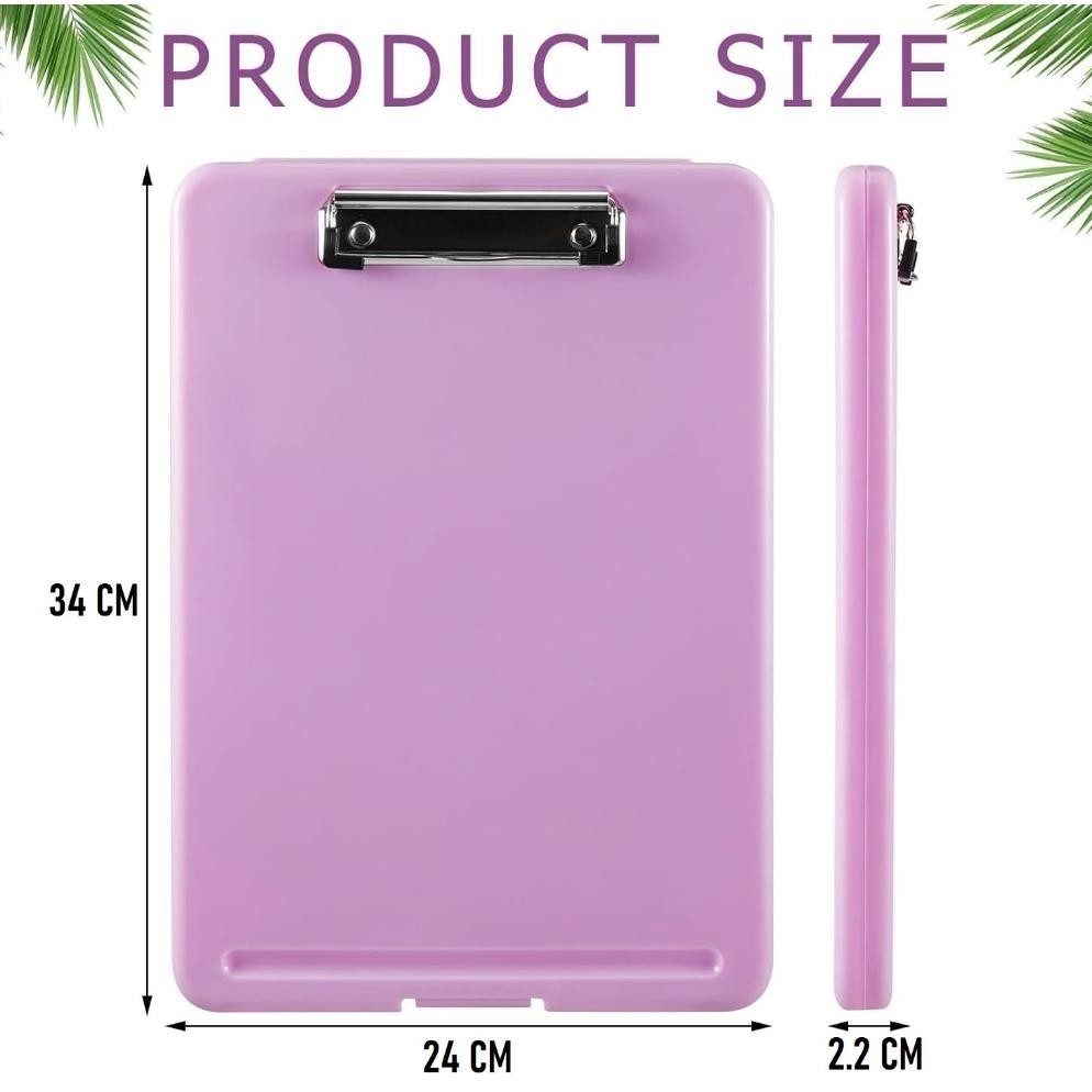 

Diskon Gede Clipboard + Storage Alas Papan Ujian / Papan Jalan 2In1 / Clipboard 2 In 1 / Clip Board A4 Sale