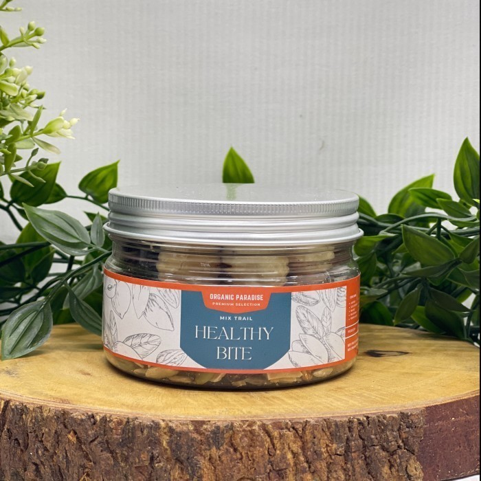 

Trail Mix Healthy Bite / Mix Nuts / Kacang Campur Kemasan Botol K02