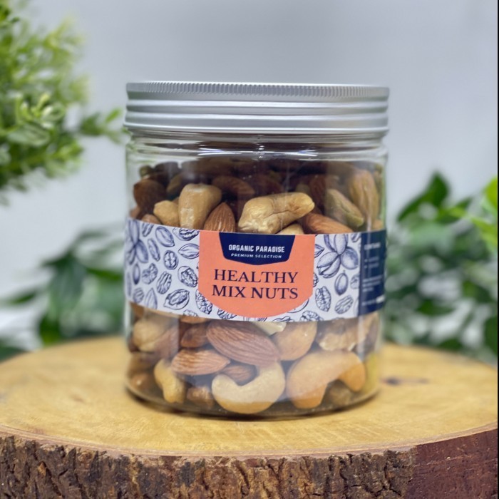 

Mix Nuts Healthy Premium In Jar / Kacang Campur Sehat Premium K02