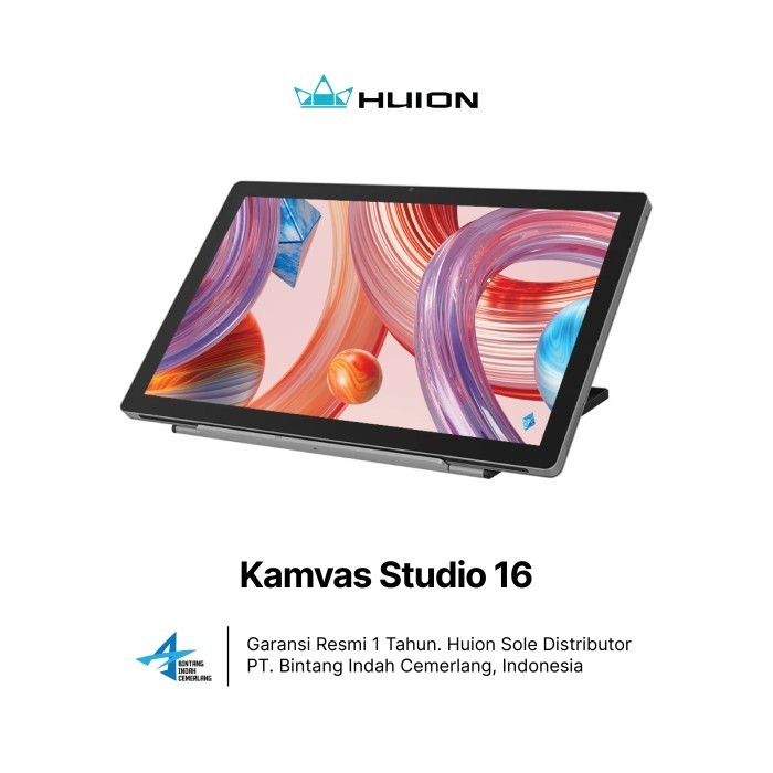Huion Kamvas Studio 16 Garansi Resmi 1 Tahun