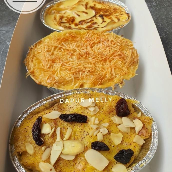 

paket pasta isi macaroni panggang keju,spageti brulee,klapertart E88A