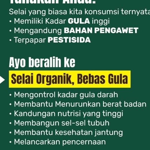 

Makanan Sehat Natural Bebas Gula Diabetes Selai Kacang U Roti