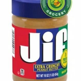 

Jif Extra Crunchy Peanut Butter 16 Oz 454Gr Selai Kacang