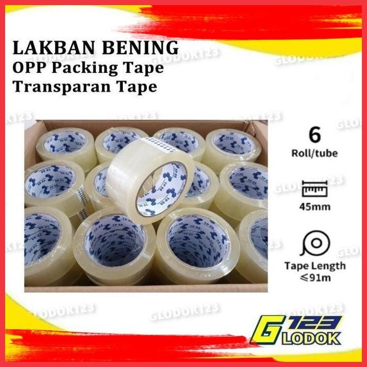 

(GLOD) LAKBAN BENING PACKING PAKET DUS SERBAGUNA MURAH BERKUALITAS