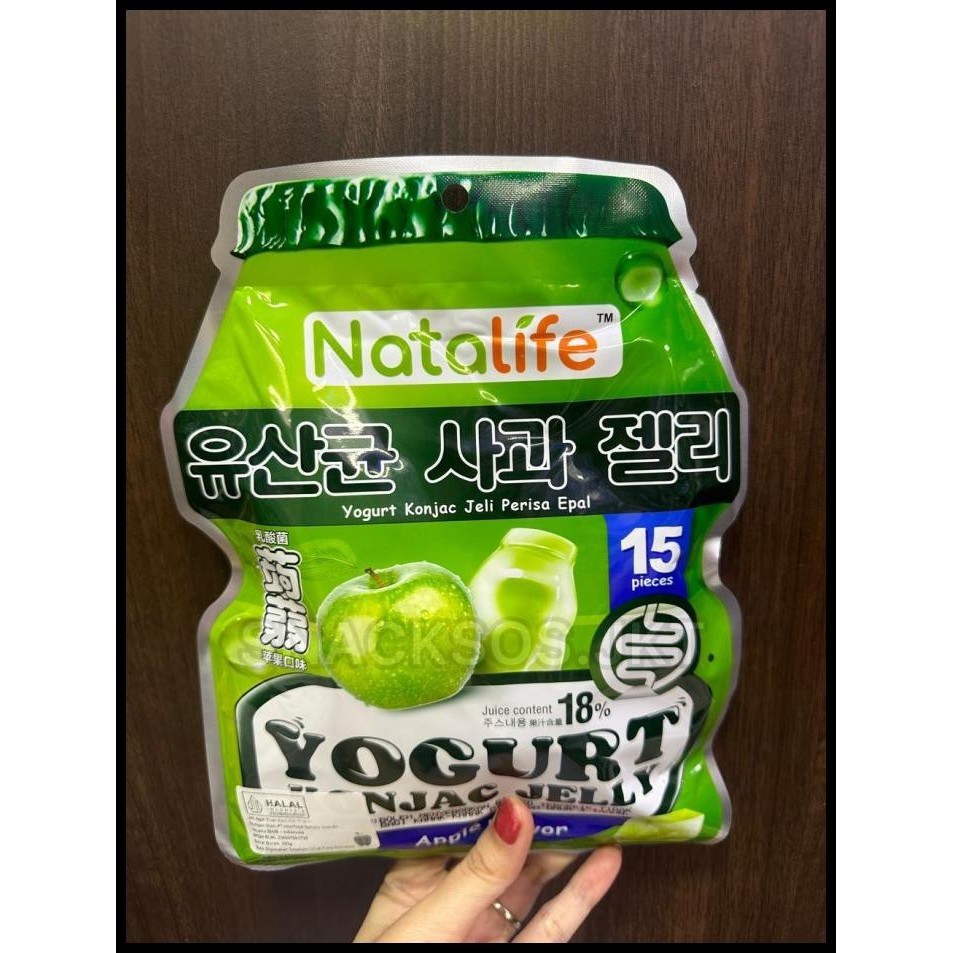 

Natalife Yogurt Konjac Jelly Original / Apple / Mango Mangga / Grape