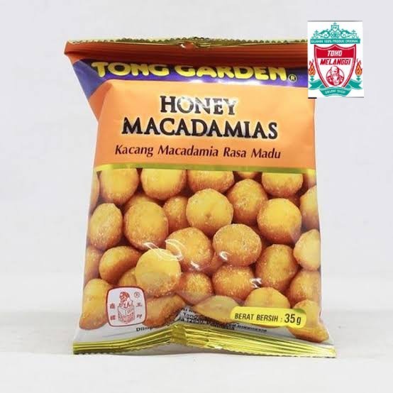 

Tong Garden Honey Macadamias 40 gr | Kacang Macadamia Rasa Madu