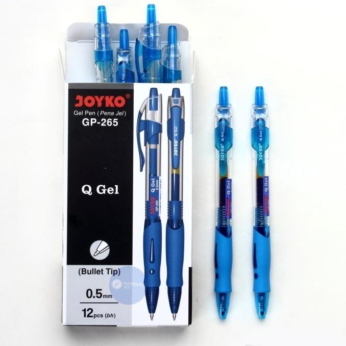 

Pulpen Gel Joyko GP-265 Q-Gel 0.5mm / Pulpen Joyko Q-Gel ( Perlusin )