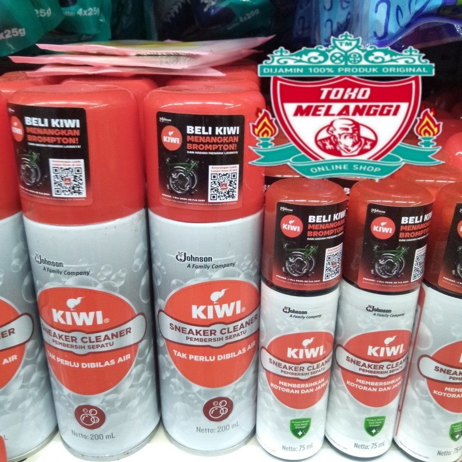 Kiwi Sneaker Cleaner Pembersih Sepatu Tak Perlu Bilas Air | Sneakers