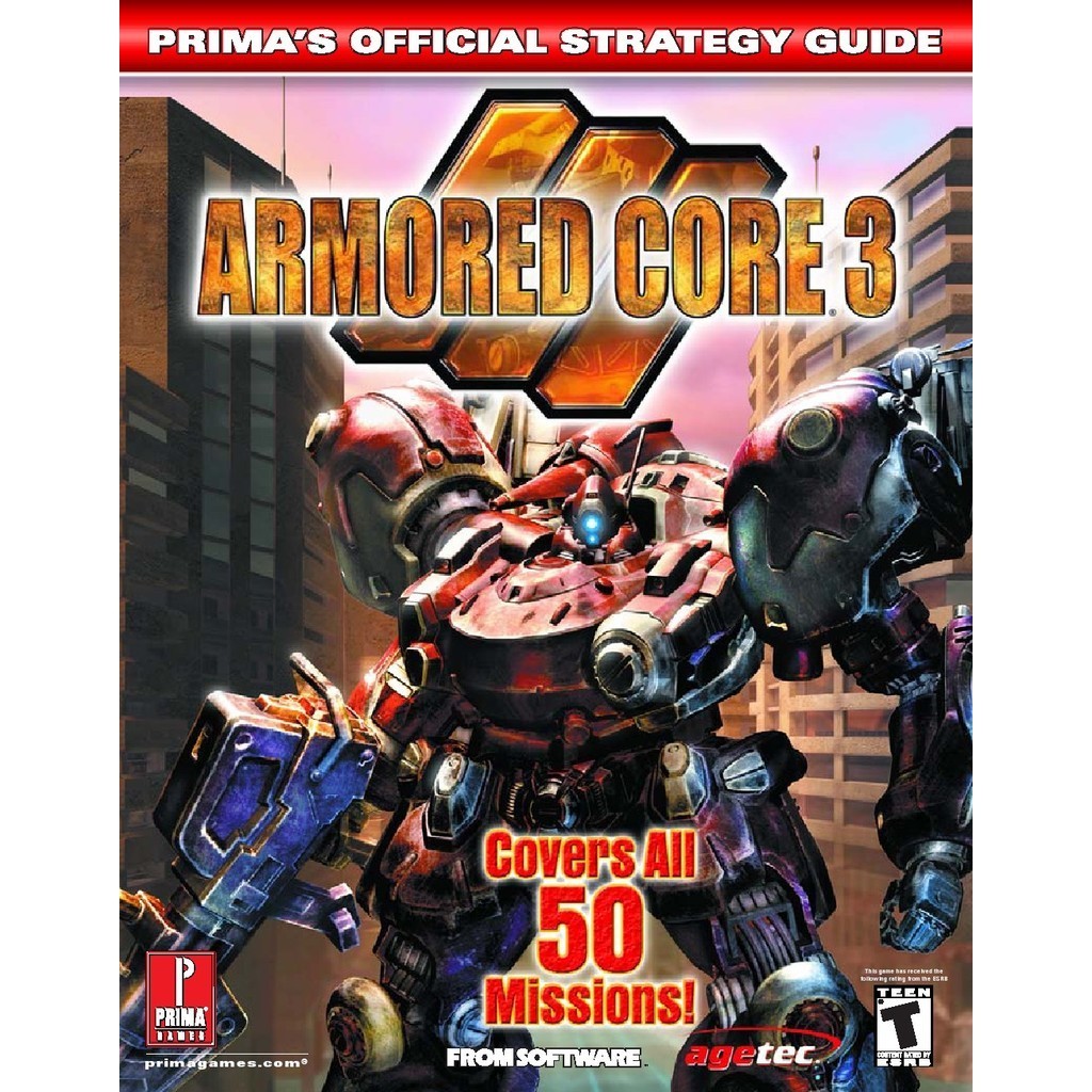 

Armored Core 3 (Prima's Official Strategy Guide) ( D )