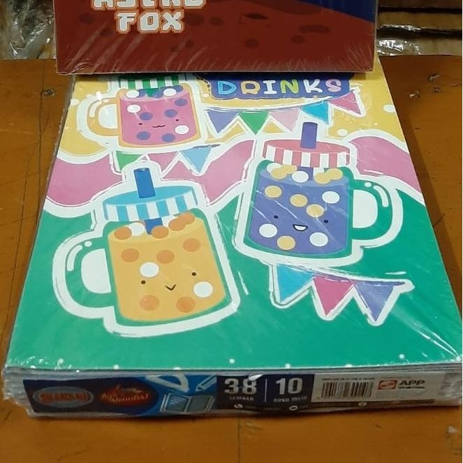 

Buku tulis Sidu 38 lembar.1 pak /10 buku.