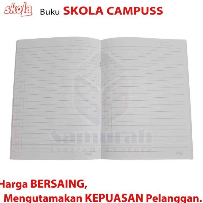 

Buku Tulis Skola Campus B5 isi 50 Lembar Per Pak 10 Buku Ukuran Boxy