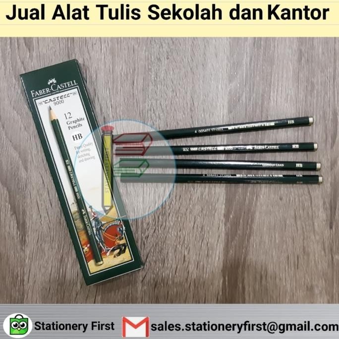 

Pensil 2B/ HB Faber Castell