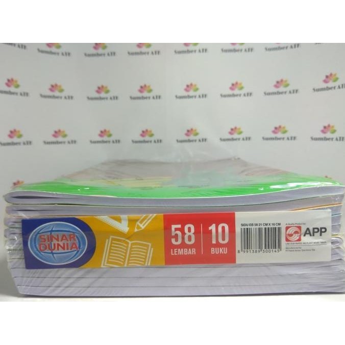 

Buku tulis SIDU 58 Lbr