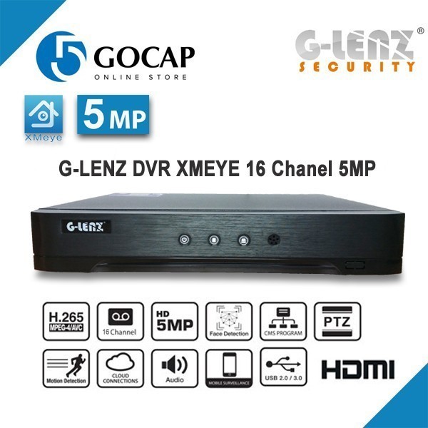 DVR XMEYE ( 5MP ) 04CH / 08CH / 16CH GFDS - XMEYE - 04CH GFDS-88504