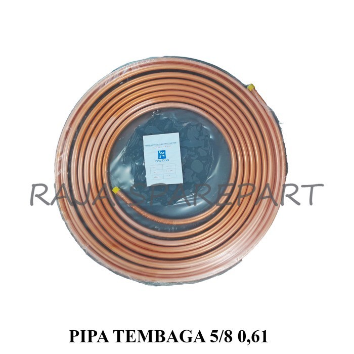 best seller] COPPER PIPE/PIPA TEMBAGA/PIPA TEMBAGA 5/8 0,61 ( HARGA PER ROLL)