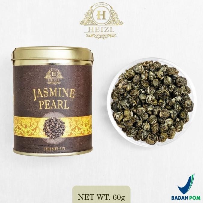 

HEIZL Jasmine Pearl Tea (Teh Hijau Aroma Bunga Jasmine/Melati) 60gr PS99