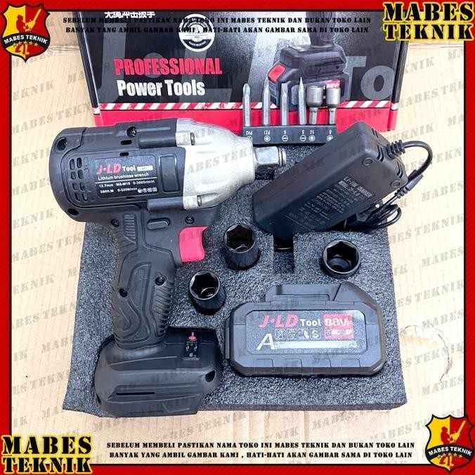 [ Bv ] Cordless Impact Wrench Jld 48S Baterai 88 Volt Bukaan Baut Jld 48 S  Ready