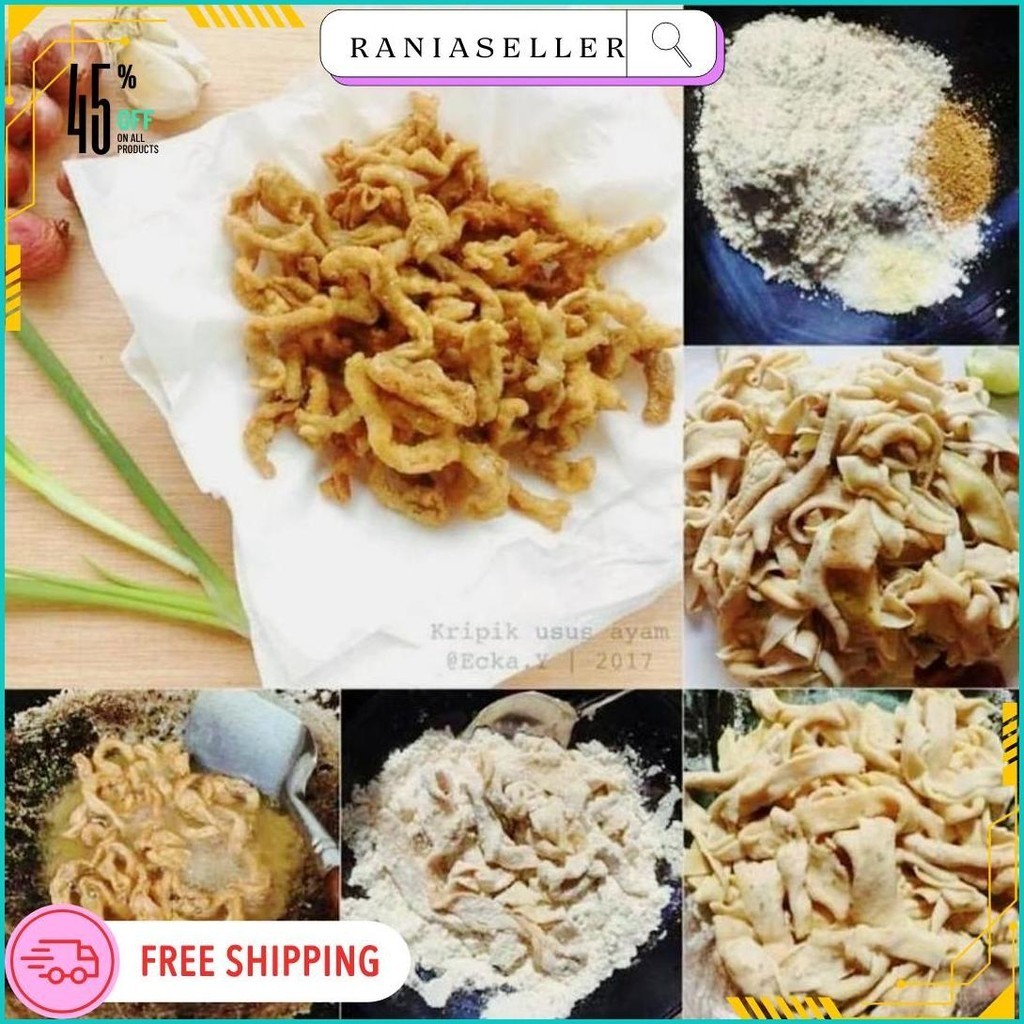 

Usus Ayam Crispy Pedas Daun Jeruk 500G Termurah Banget