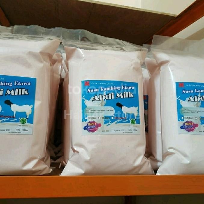 

Grade 1 & 2 Susu Bubuk Kambing Etawa ABDI MILK NLS