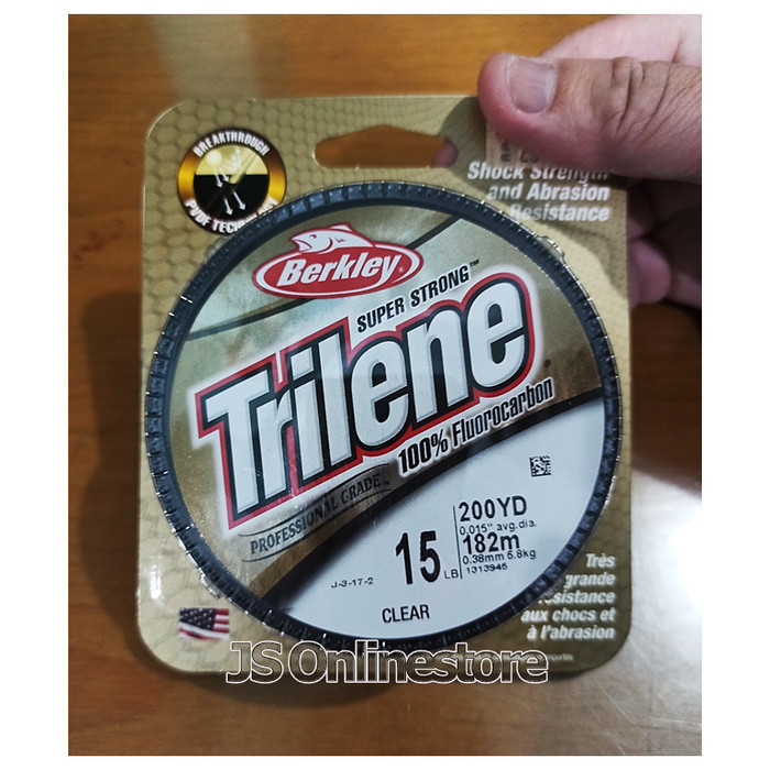 Senar Pancing Berkley Trilene 100% Fluorocarbon
