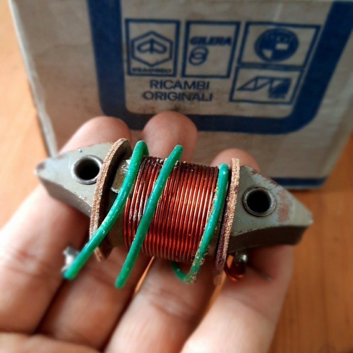 ] Spul Spull Lampu vespa Super Sprint Ricambi Original Nos