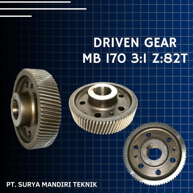 ((((()paling dicari] MB170 DRIVEN GEAR / OUTPUT GEAR 3:1 Z:82T MB170-03-002/3 JPT