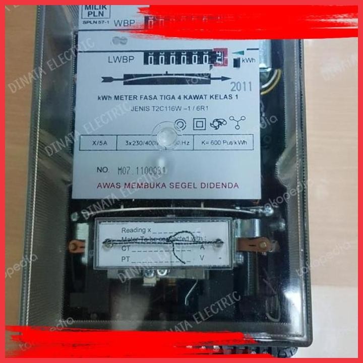 (DINAT) KWH METER ITRON /5A DOUBLE TARIF