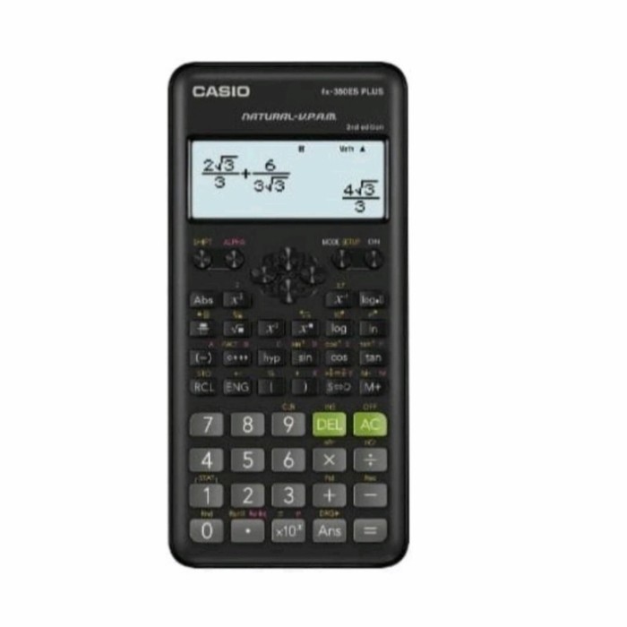 

Ready KALKULATOR SEKOLAH KULIAH Casio FX 350 ES PLUS ORIGINAL - Scientific C