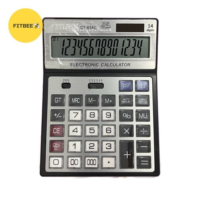 

Ready Kalkulator Citizen CT 614C - Kalkulator Besar - Kalkulator 14 Digit