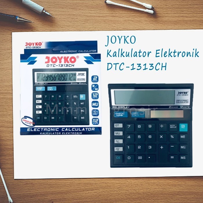 

Ready Joyko / Kalkulator Elektronik / Kalkulator / DTC-1313CH