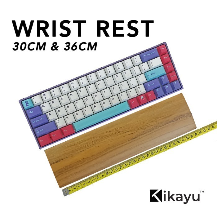 Wrist Rest Keyboard / Wrist Pad / Palm Rest Kikayu Jati Premium