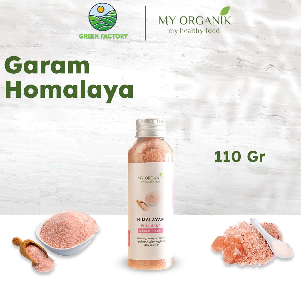 

My Organik Garam Himalaya Premium Organic Original Himsalt Organik Himalayan Pink Salt Seasalt