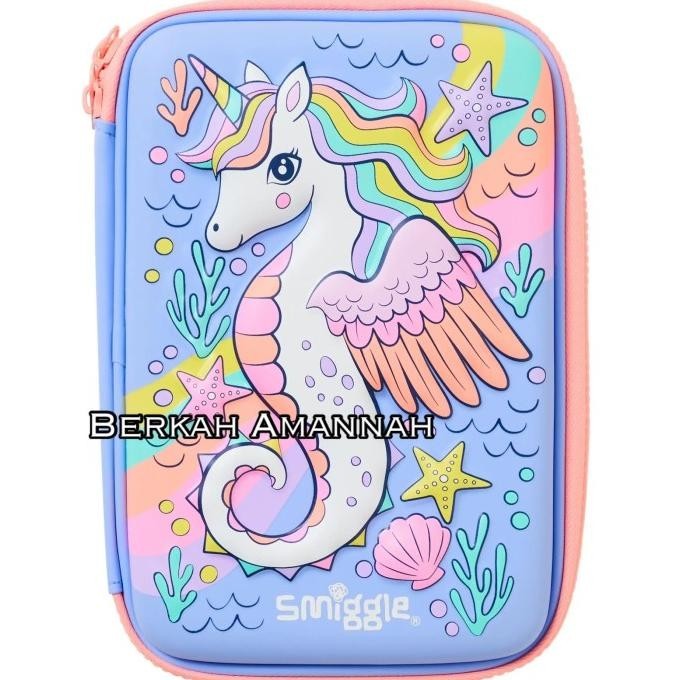 

smiggle pensil case ori astronot kuda laut smiggle