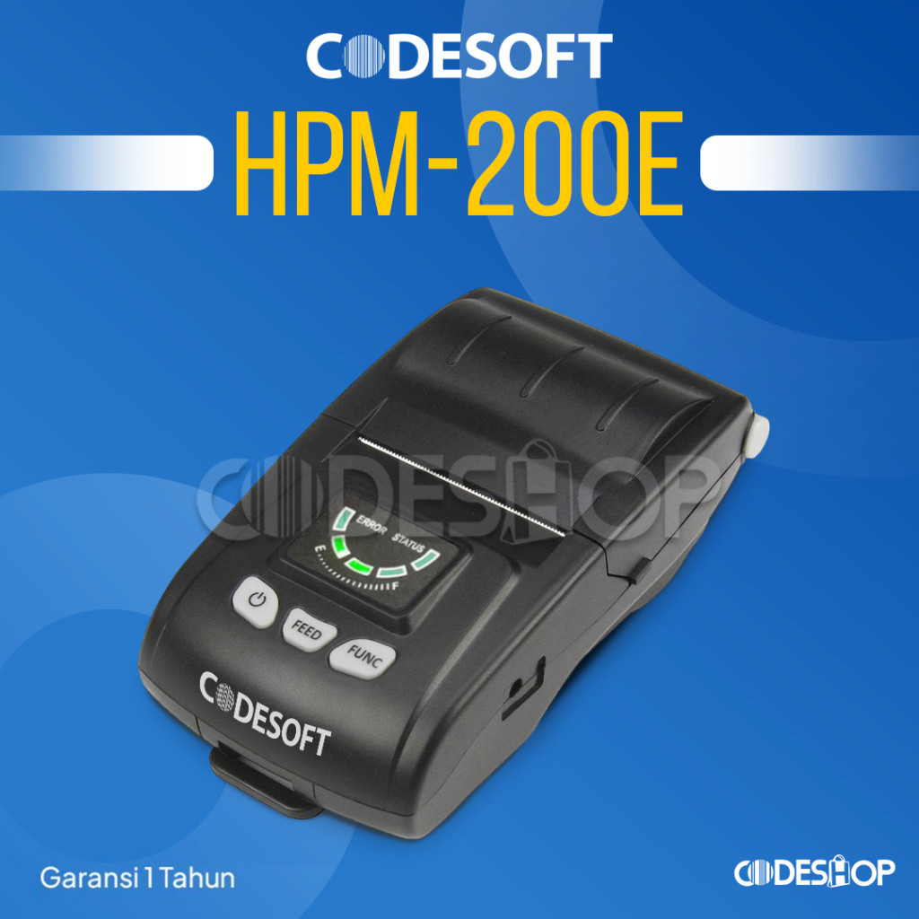 Printer Bluetooth Android Codesoft HPM200e HPM 200e HP-M200e
