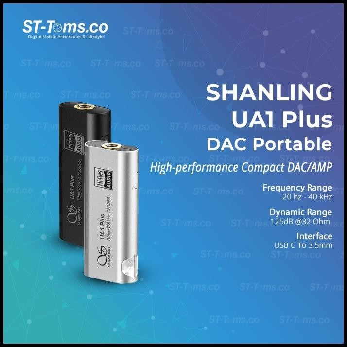 Shanling Ua1 Plus / Ua1+ Dual Cs43131 Portable Usb Dac / Amplifier