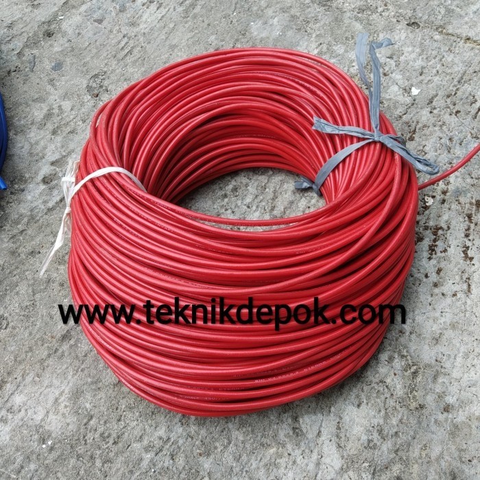 Termurah Kabel Tunggal Serabut Eterna Nyaf 1 X 2.5 Merah 10 Meter Depok Jakarta Termurah