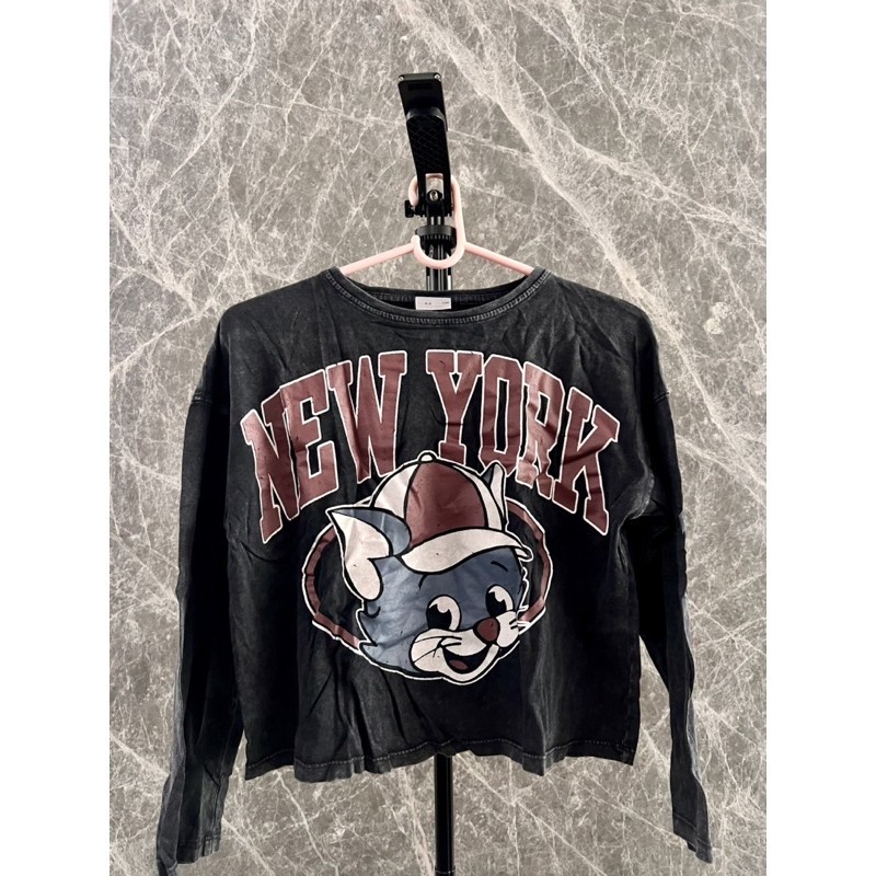 Baju Crop Top Zara Anak Perempuan New York