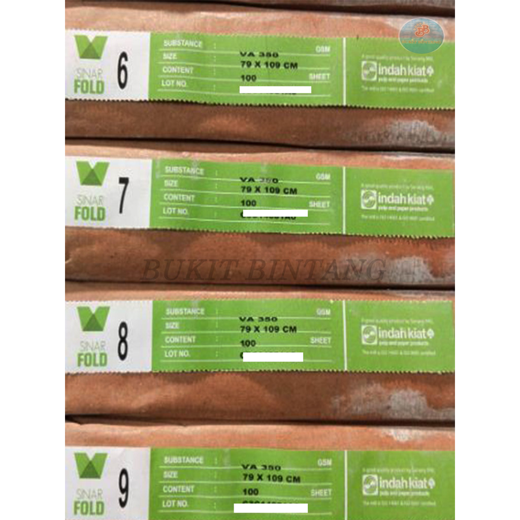 

Kertas Ivory 350 Gsm Ukuran PLANO 79 x 109 Cm , 1 Lembar