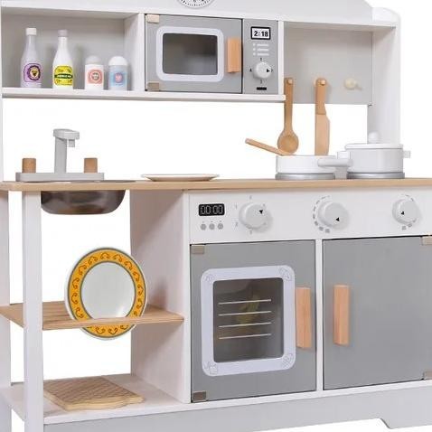 Wooden Kitchen Set Toys/Mainan Dapur Kayu Anak/Kitchen Set Stall