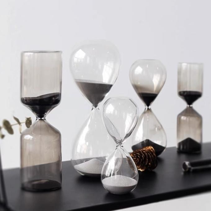 

Aika Sand Hourglass/ Jam Pasir Kaca Dekorasi Ruangan/ Pajangan Meja CM