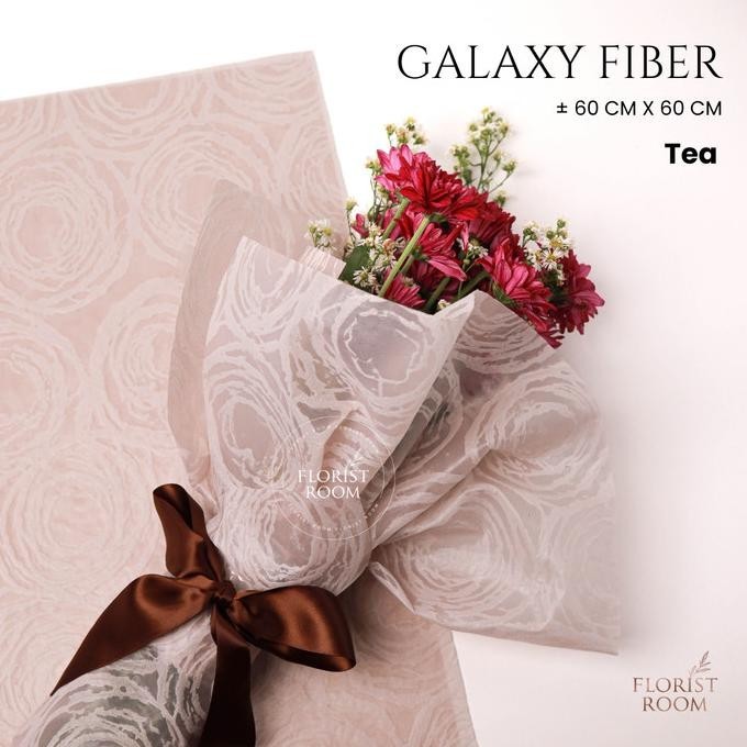 

20 Lembar Galaxy Fiber - Flower Wrapping