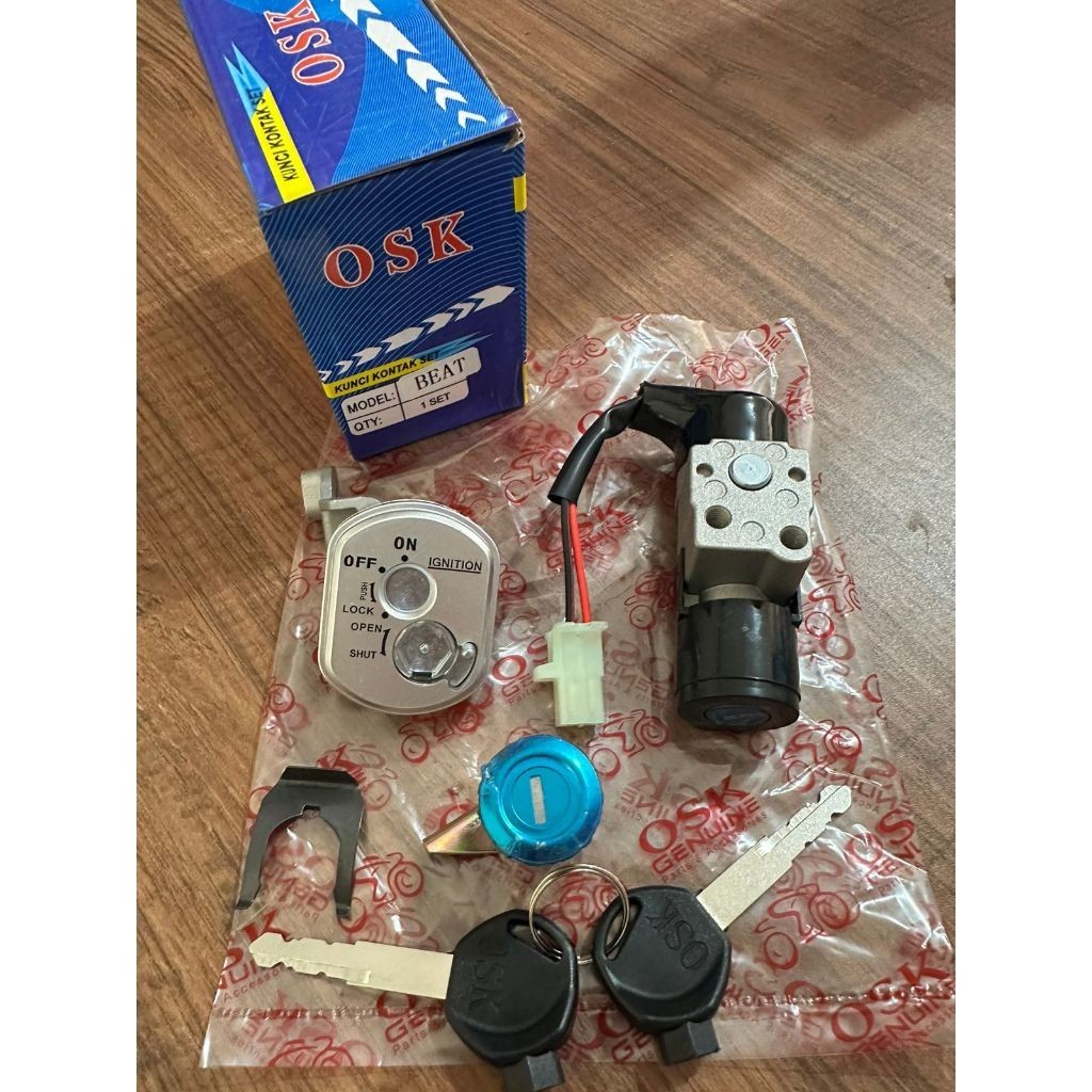 ( OSK ) Kunci Kontak Assy Beat Karbu Key Set Motor