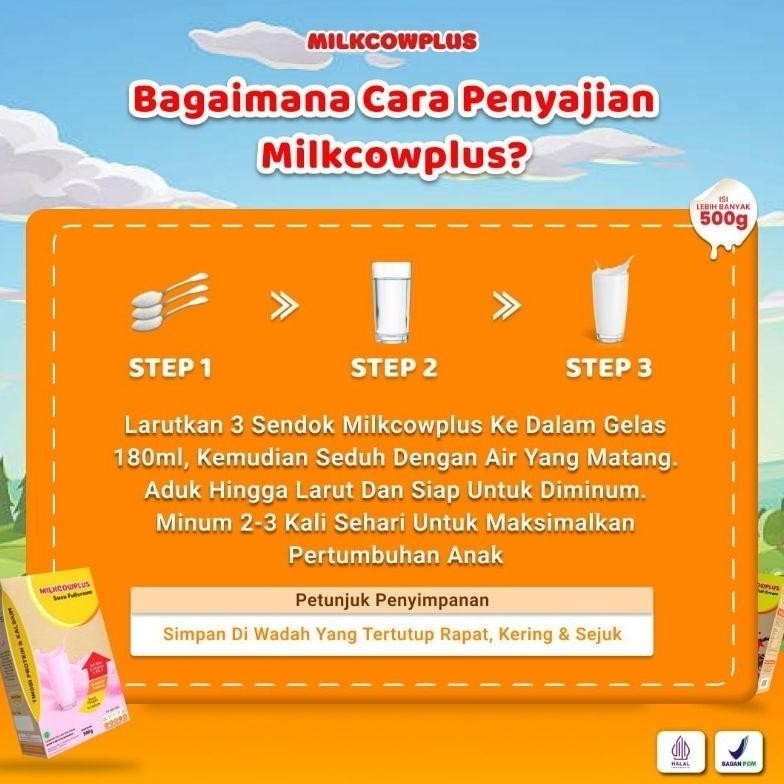 

Super Murah Milkcow Susu Gemuk Ampuh 100% Susu Sapi Fullcream 8.8