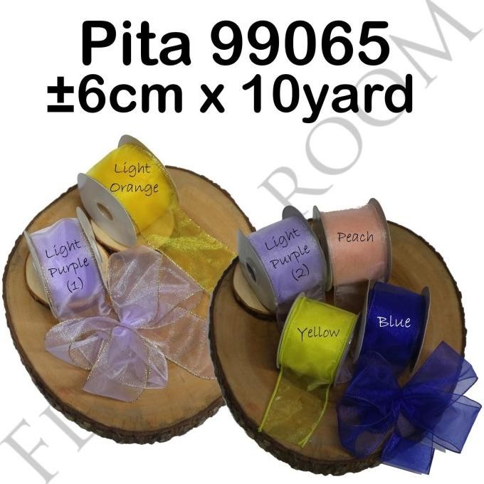 

Pita 99065 6cm x 10yard - Pita Murah - Pita Gold - Pita Kado