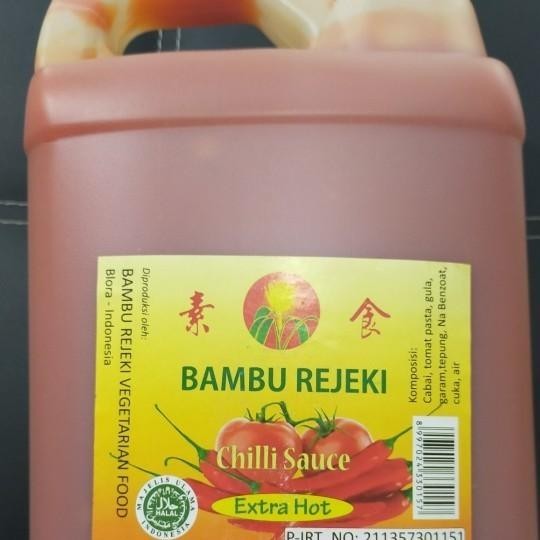 

Sambel Bambu Rejeki - Extra Hot - Vegetarian (6,3 Kg)