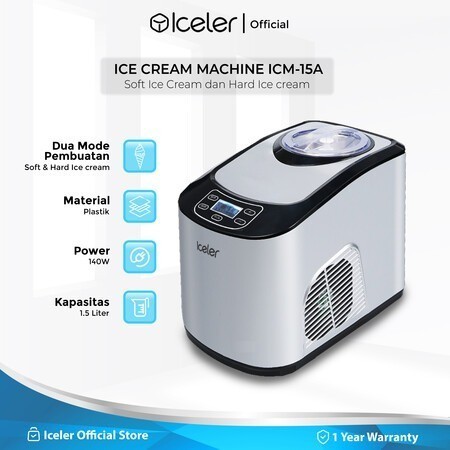 Ice cream maker Iceler / Mesin pembuat Es krim dan Gelato