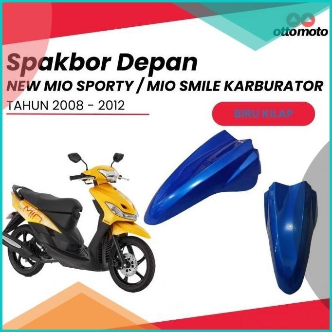 SPAKBOR DEPAN BIRU MIO NEW SPORTY MIO SMILE 2008 - 2012 KARBURATOR 8JV