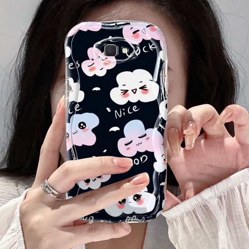 Casing Hp Untuk Samsung Galaxy J7 Prime J2 Prime J7 Prime 2 Case Casing HP pola cloud Kasing Cesing 