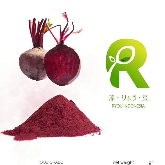 

Terlaris Premium Pure Beetroot Organic Powder 40gr bubuk bit warna red velvet SALE